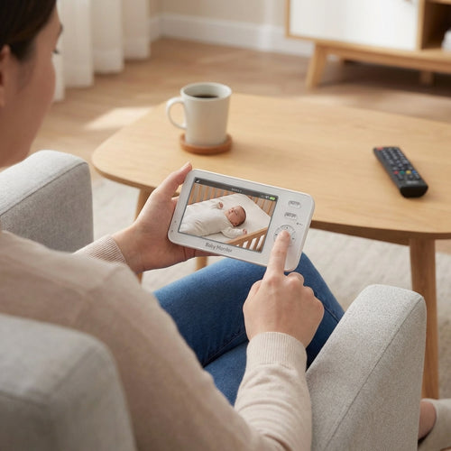 Babyphone camera - 1080P - Écran 4.3”