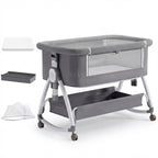 Berceau cododo 3-en-1 Multifonction - Gris